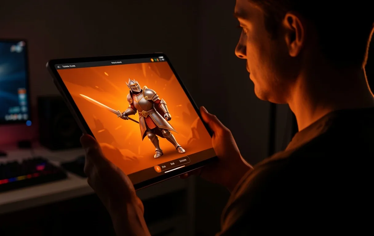 Mobile game character design
