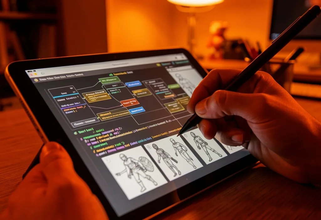 HTML5 Game Logic Workspace