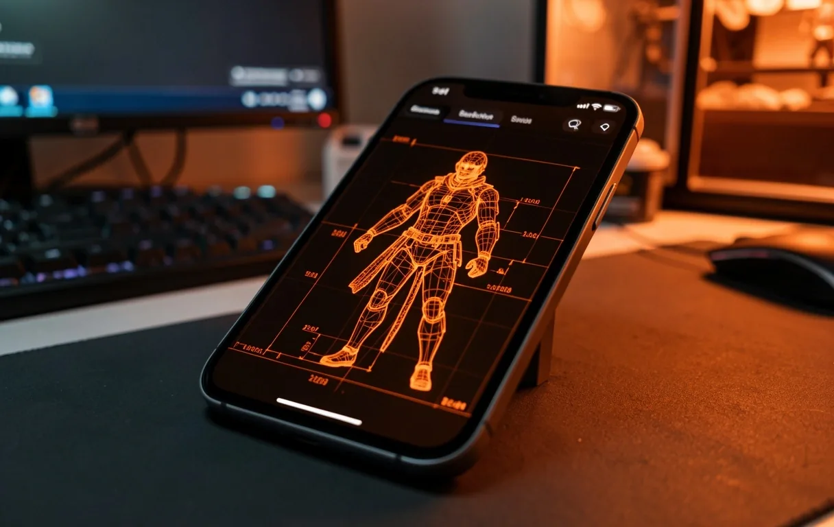 Game logic testing on tablet